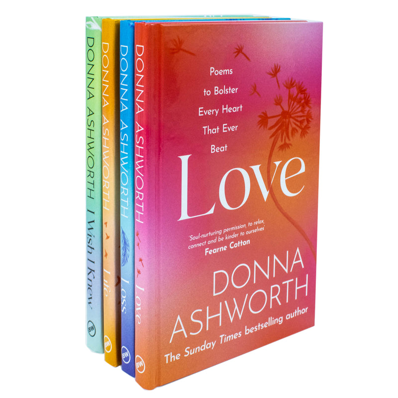 Donna Ashworth Collection 4 Books Set (I Wish I Knew, Love, Loss, Life)