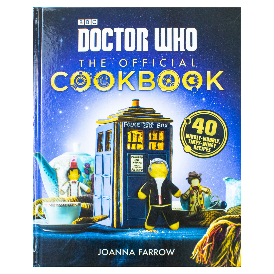 Doctor Who: The Official Cookbook by Joanna Farrow - Sci-Fi Recipes, BBC Fandom, Themed Cooking, Geek Food, Entertainment, Pop Culture Cuisine