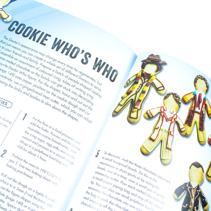 Doctor Who: The Official Cookbook by Joanna Farrow - Sci-Fi Recipes, BBC Fandom, Themed Cooking, Geek Food, Entertainment, Pop Culture Cuisine