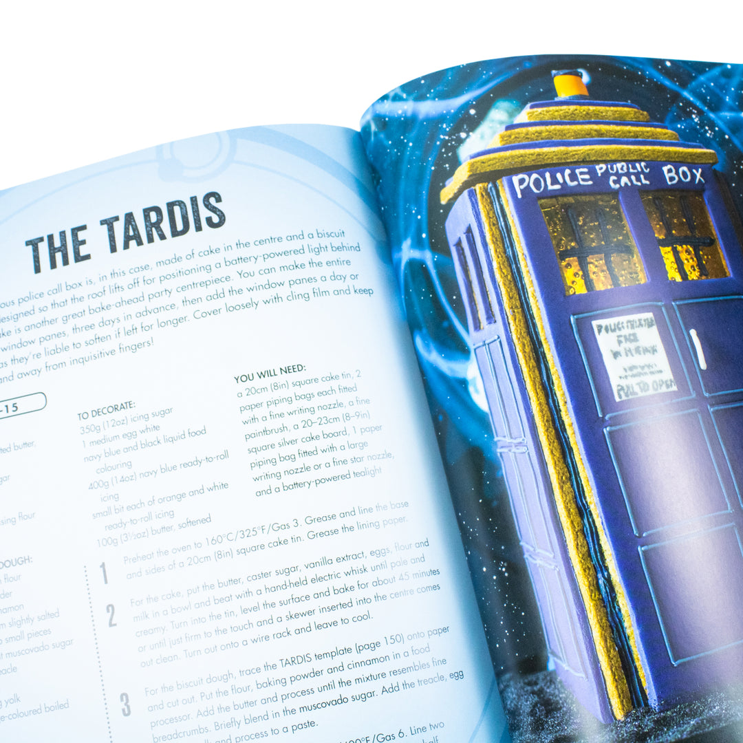 Doctor Who: The Official Cookbook by Joanna Farrow - Sci-Fi Recipes, BBC Fandom, Themed Cooking, Geek Food, Entertainment, Pop Culture Cuisine