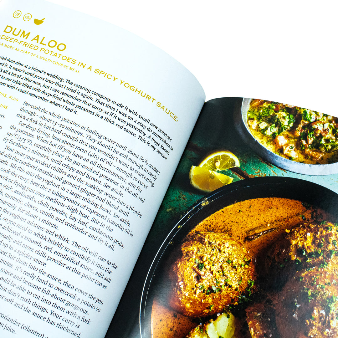 The Curry Guy Veggie Cookbook by Dan Toombs| 100+ Vegetarian Indian Recipes, Flavorful Curries,Restaurant Classics, Home Cooking, Spices, Vegan Dishes