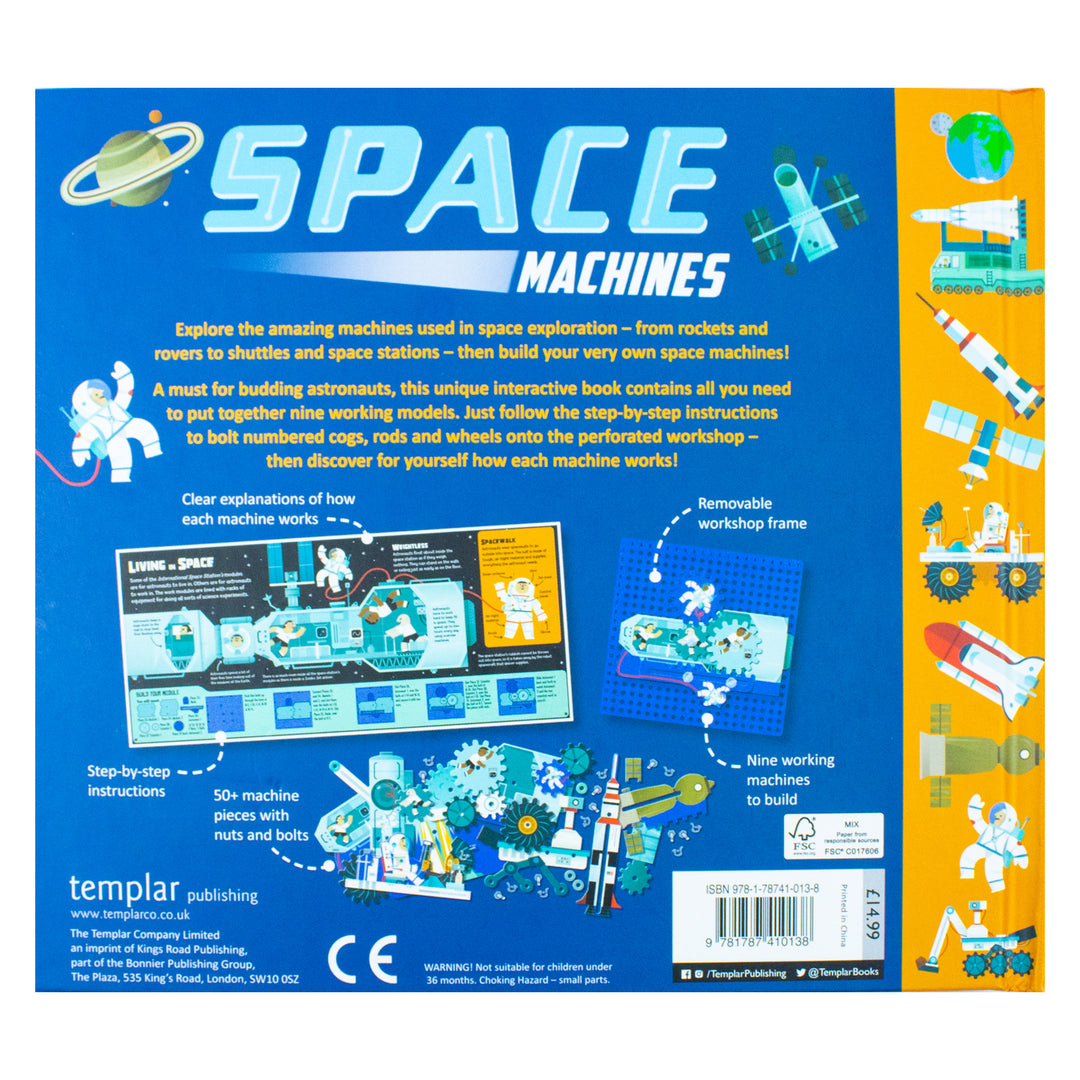 Discover Space Machines by Ian Graham – A Fascinating Hardback Book for Kids Aged 8+ to Explore Robotics and Technology