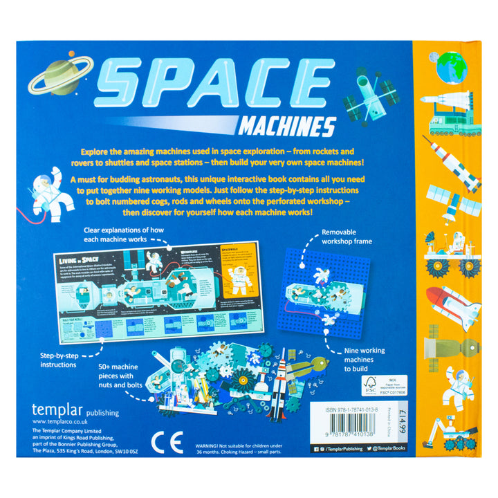 Discover Space Machines by Ian Graham – A Fascinating Hardback Book for Kids Aged 8+ to Explore Robotics and Technology