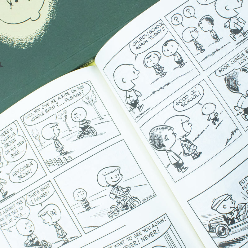 The Classic Peanuts Collection 3 Book Set By Charles M. Schulz (Includes 3 Art Cards)