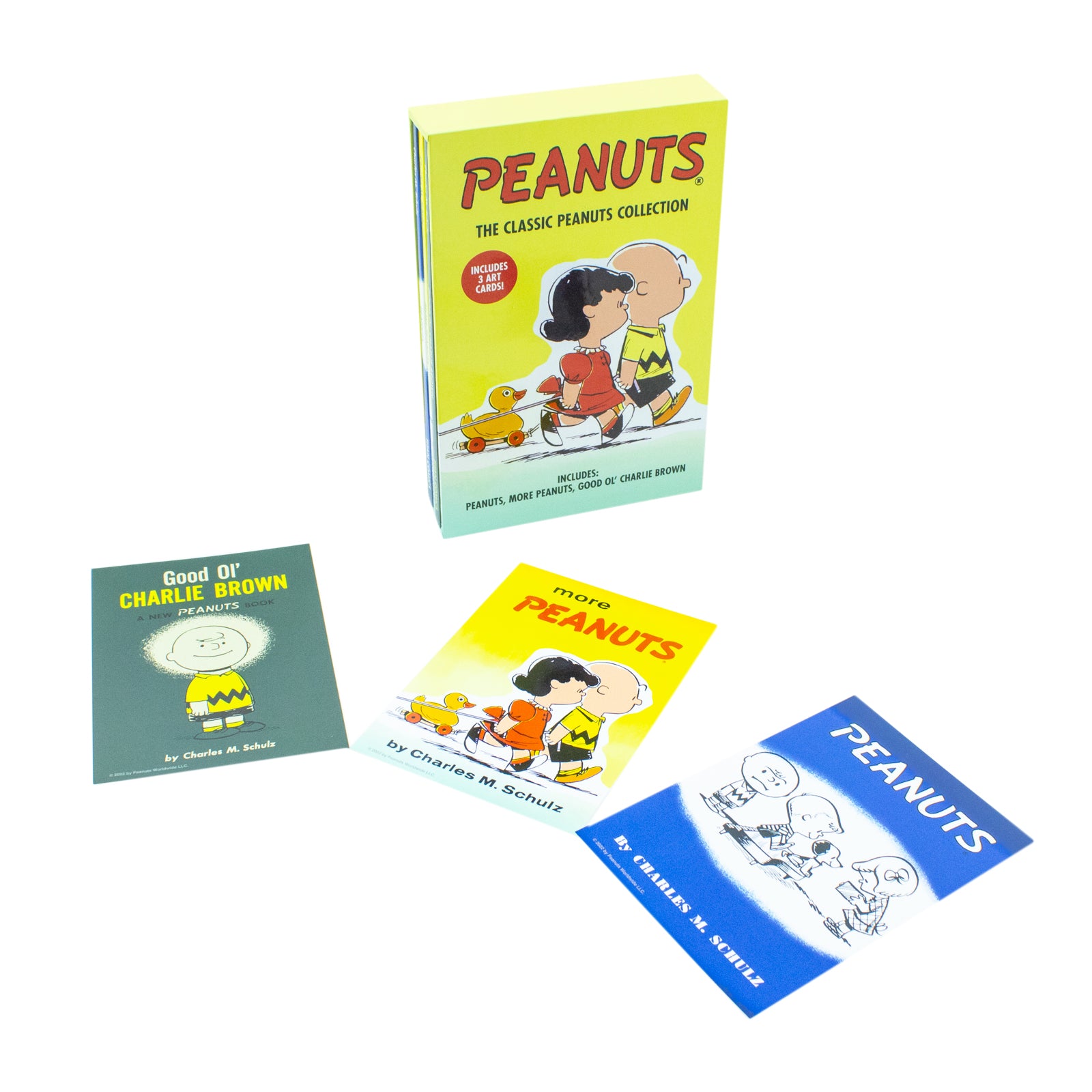The Classic Peanuts Collection 3 Book Set By Charles M. Schulz