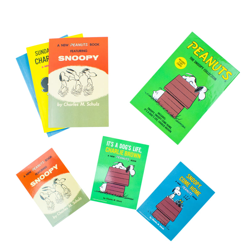 Peanuts, The Snoopy Collection (Includes 3 Art Cards) 3 Books Boxed Se ...