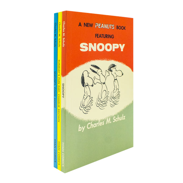 Peanuts: The Snoopy Collection – 3-Book Boxed Set with Art Cards | Fun Comics & Adventures with Snoopy, Charlie Brown & Friends for All Ages