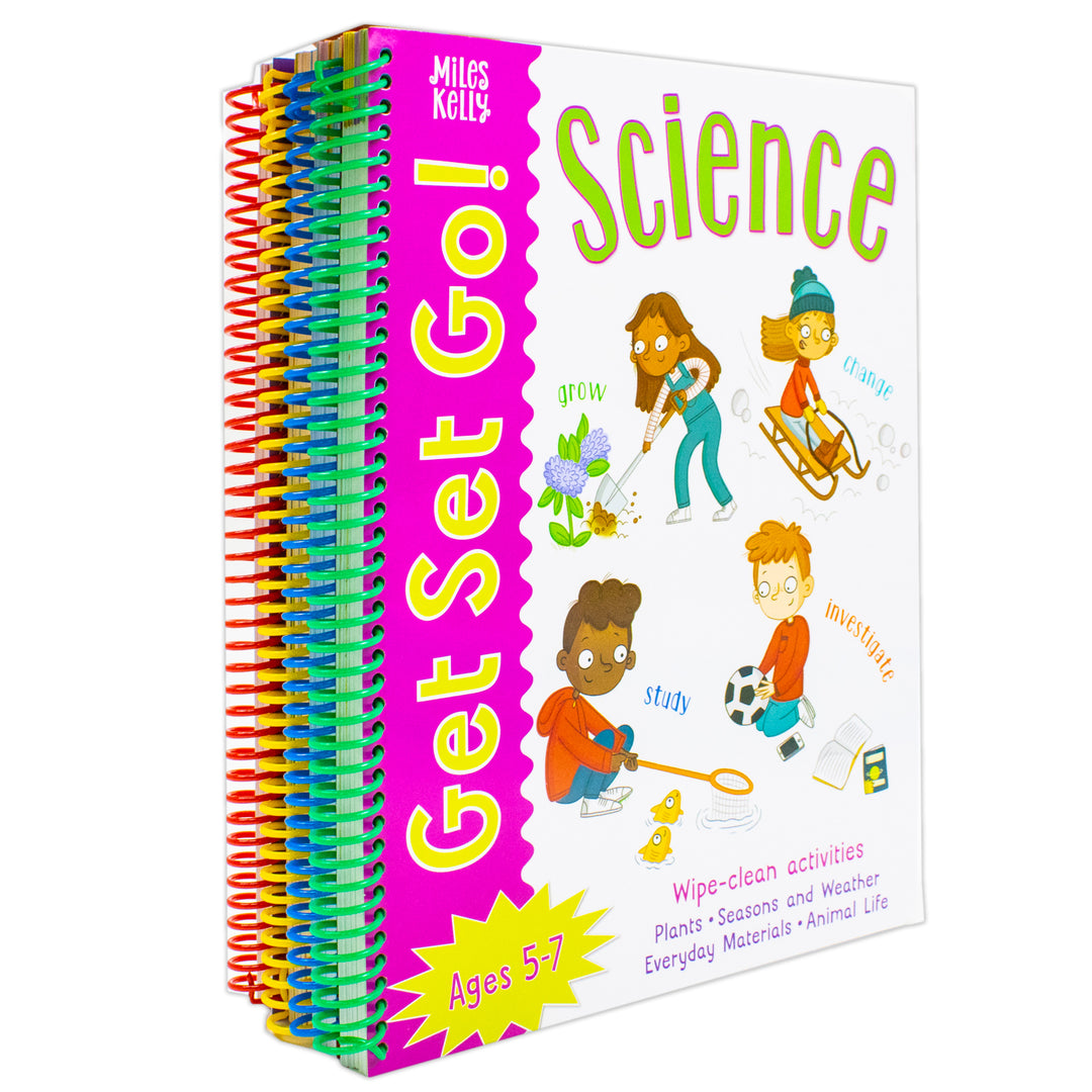 Wipe Clean Workbooks: Get Set Go Skills for School Set of 4