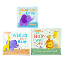 To Baby With Love Album Milestone Journal Keepsake Toddler New born Shower Christening Gift Diary 4 Books Set