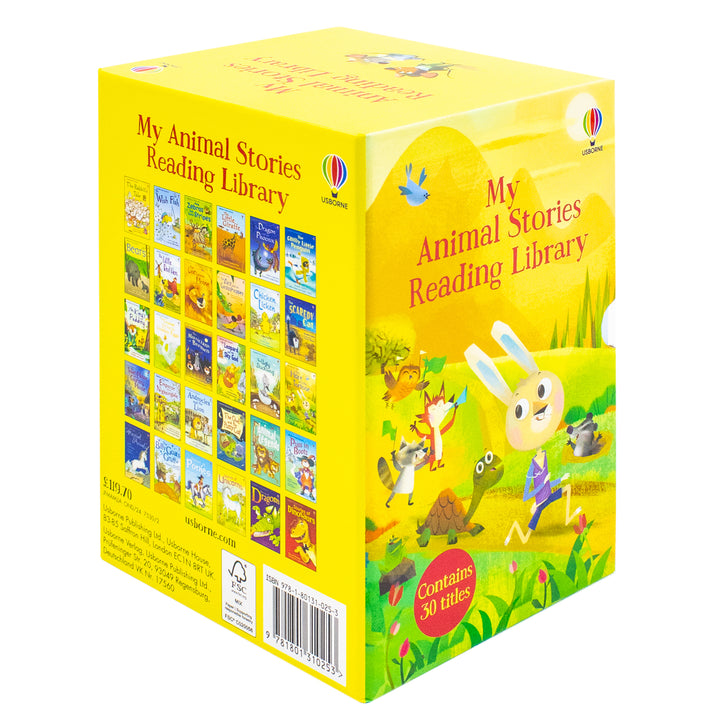 Usborne My Animal Stories Reading Library 30-Book Collection Box Set – Educational & Fun Animal Tales for Young Readers, Perfect for Kids' Learning
