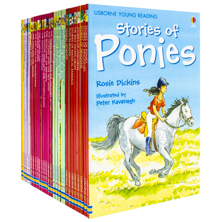 Usborne My Animal Stories Reading Library 30-Book Collection Box Set – Educational & Fun Animal Tales for Young Readers, Perfect for Kids' Learning