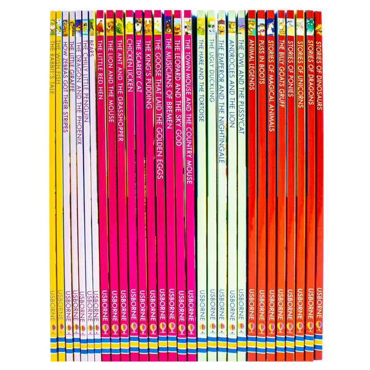 Usborne My Animal Stories Reading Library 30-Book Collection Box Set – Educational & Fun Animal Tales for Young Readers, Perfect for Kids' Learning
