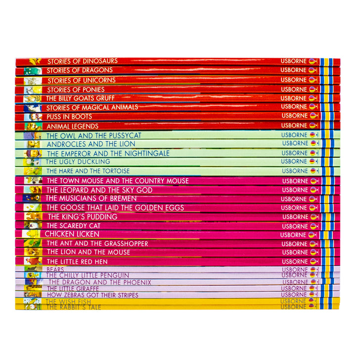 Usborne My Animal Stories Reading Library 30-Book Collection Box Set – Educational & Fun Animal Tales for Young Readers, Perfect for Kids' Learning