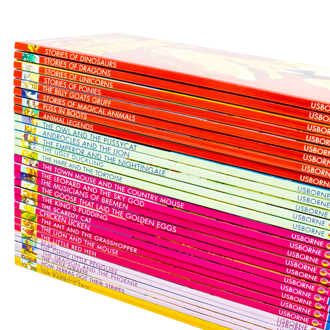 Usborne My Animal Stories Reading Library 30-Book Collection Box Set – Educational & Fun Animal Tales for Young Readers, Perfect for Kids' Learning