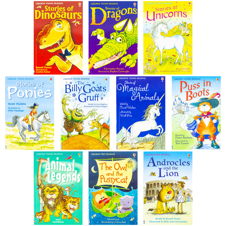 Usborne My Animal Stories Reading Library 30-Book Collection Box Set – Educational & Fun Animal Tales for Young Readers, Perfect for Kids' Learning