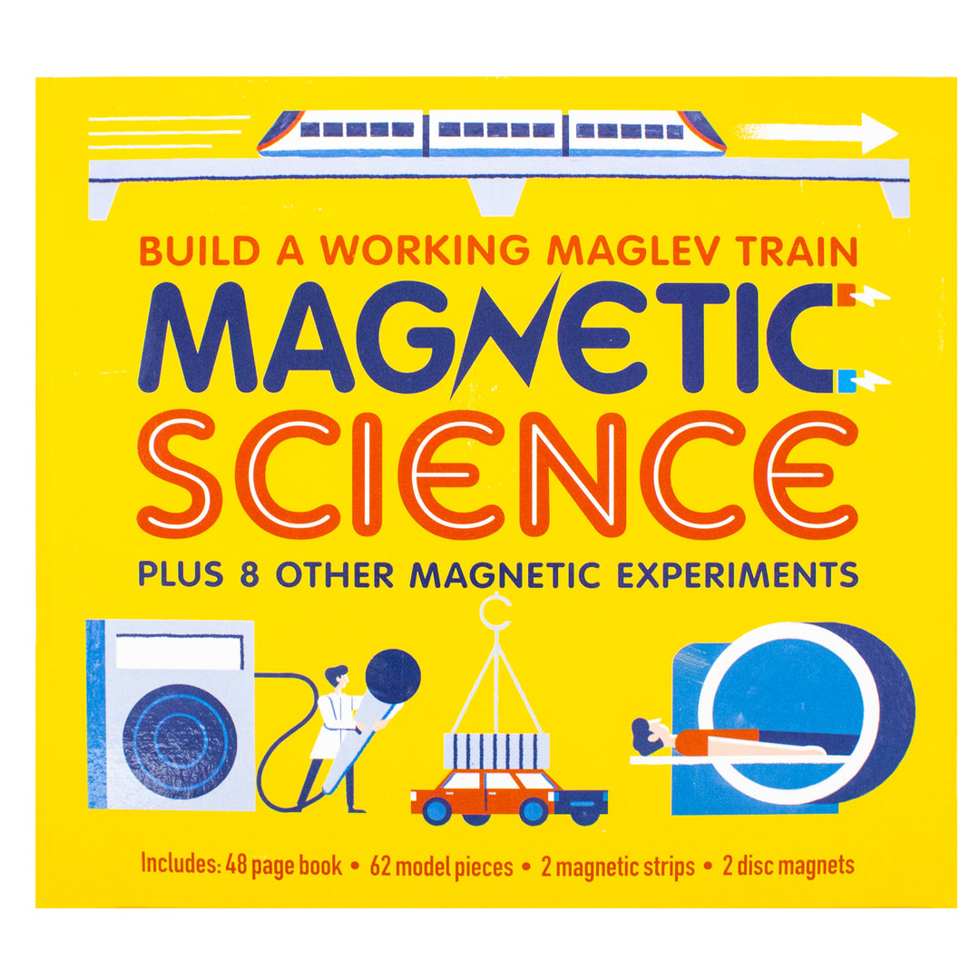 Magnet Cubes Example Book Magnetic Science – Build a Maglev Train and 8 Magnetic Experiments | S ...
