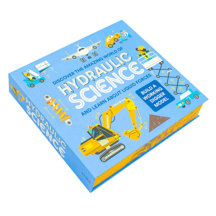 Hydraulic Magnetic Science Kit and Learn About Liquid Forces | Build, Experiment & Discover the Power of Hydraulics | STEM Learning Set for Kids