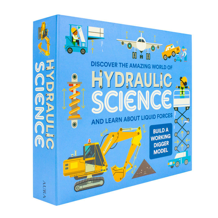 Hydraulic Magnetic Science Kit and Learn About Liquid Forces | Build, Experiment & Discover the Power of Hydraulics | STEM Learning Set for Kids