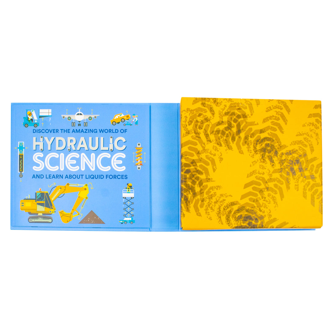 Hydraulic Magnetic Science Kit and Learn About Liquid Forces | Build, Experiment & Discover the Power of Hydraulics | STEM Learning Set for Kids