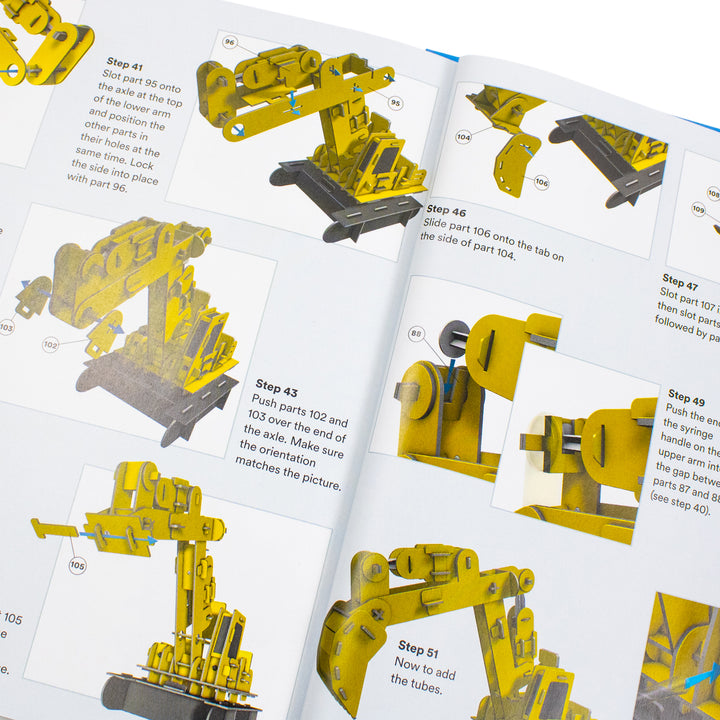 Hydraulic Magnetic Science Kit and Learn About Liquid Forces | Build, Experiment & Discover the Power of Hydraulics | STEM Learning Set for Kids