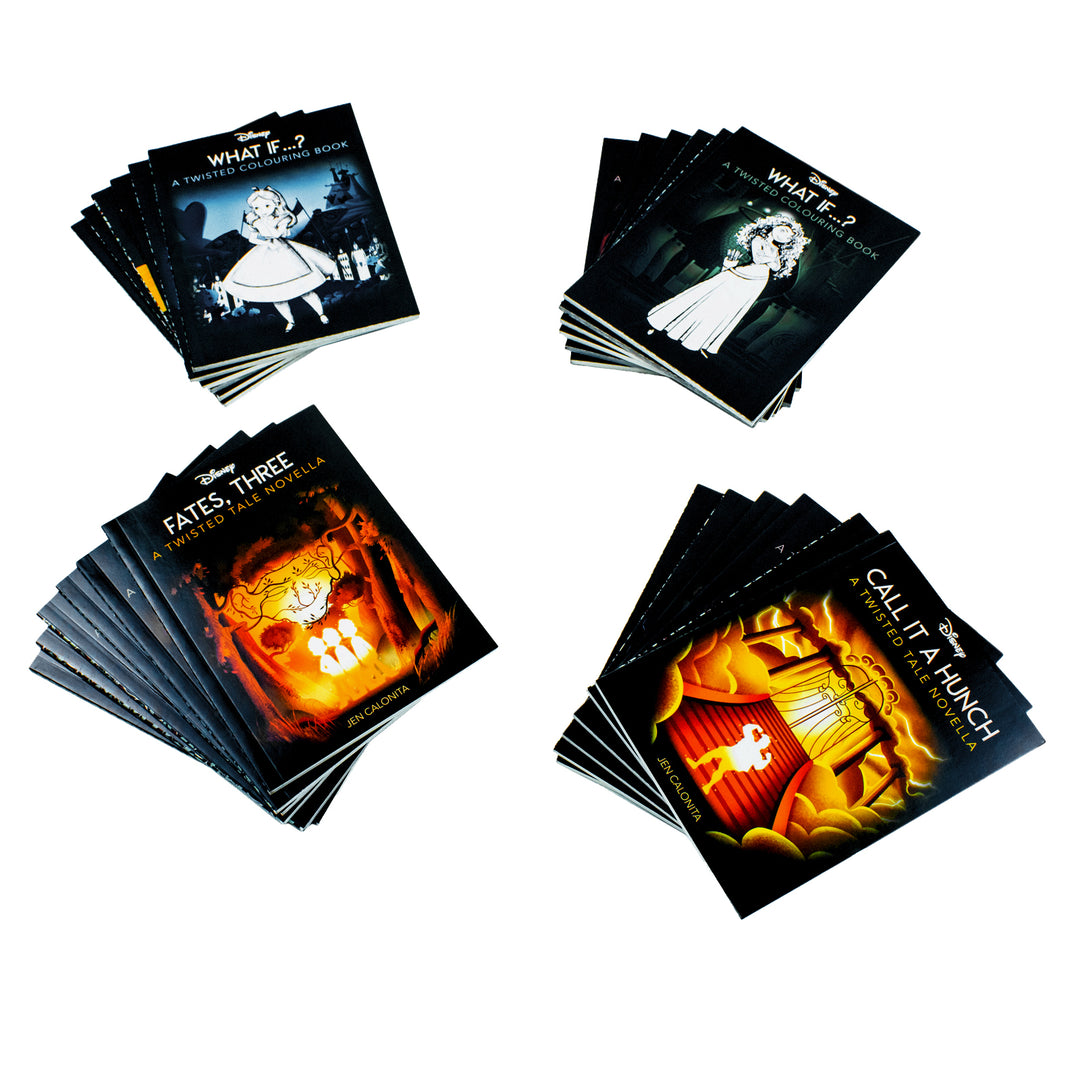 Disney Twisted Tales Advent Calendar Box Set: Fantasy Books for Kids - Holiday Gift with Magic, Adventure, Fun & Surprises for Children