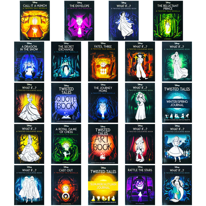 Disney Twisted Tales Advent Calendar Box Set: Fantasy Books for Kids - Holiday Gift with Magic, Adventure, Fun & Surprises for Children