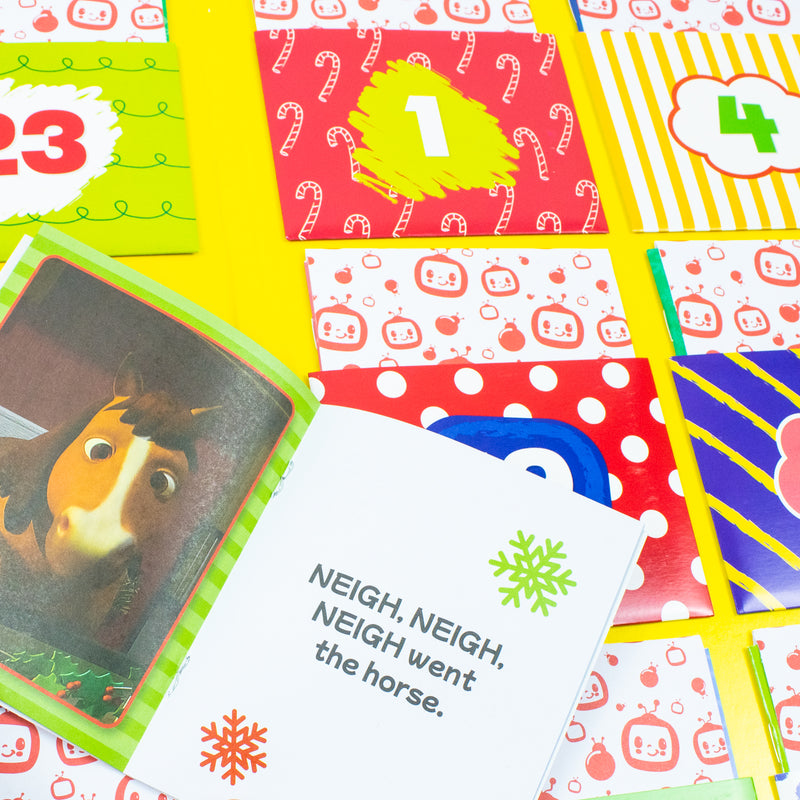 CoComelon Advent Calendar – 24 Days of Stories, Songs & Learning Fun