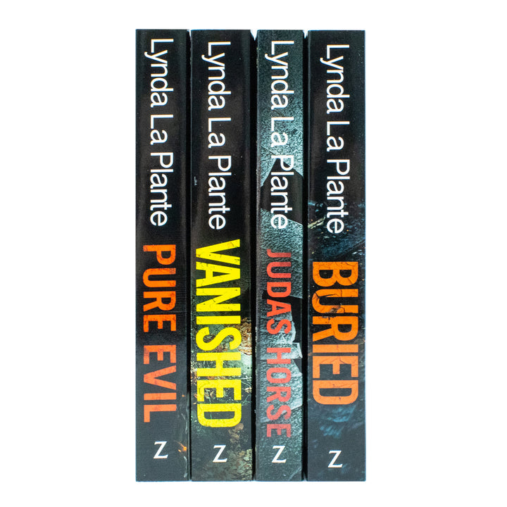 Detective Jack Warr Series & Pure Evil 4 Books Collection Set By Lynda La Plante (Judas Horse, Pure Evil, Vanished, Buried)