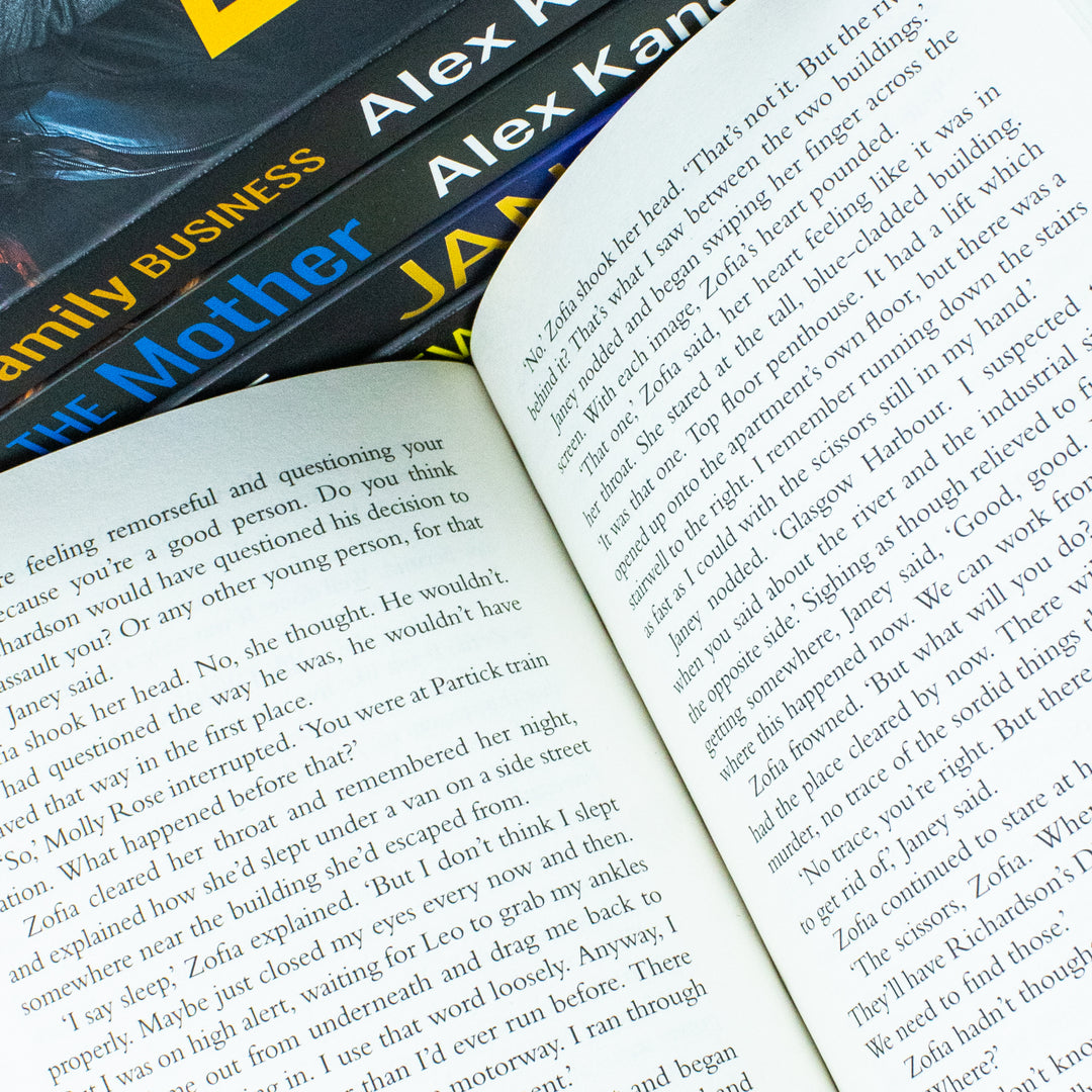 Alex Kane 5 Book Collection: The Family Business, Two Sisters, Janey, A Mother's Revenge, The Mother - Thrilling Stories for 12+ Readers in Paperback
