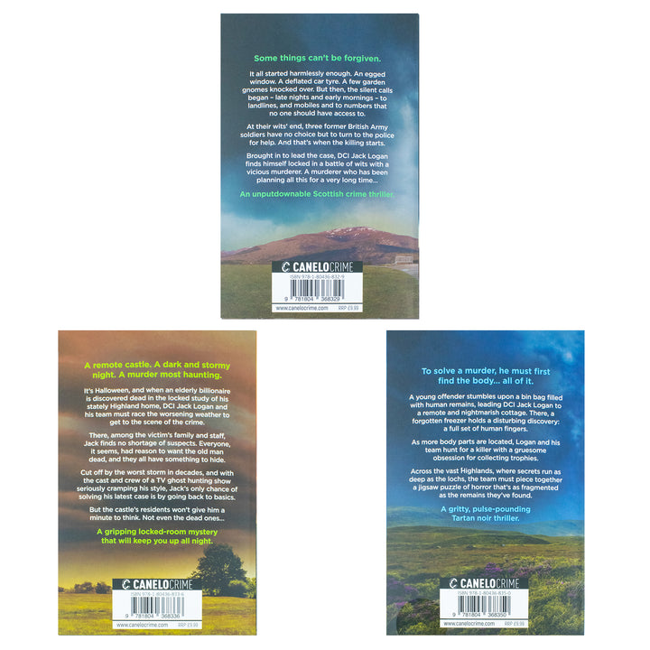 DCI Logan Crime Thrillers Collection 3 Book Set By JD Kirk Vol: 17-19 ( A Dead man Walking,In Service Of Death,Where The Pieces Lie )