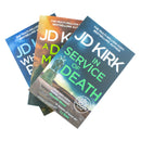 DCI Logan Crime Thrillers Collection 3 Book Set By JD Kirk Vol: 17-19 ( A Dead man Walking,In Service Of Death,Where The Pieces Lie )