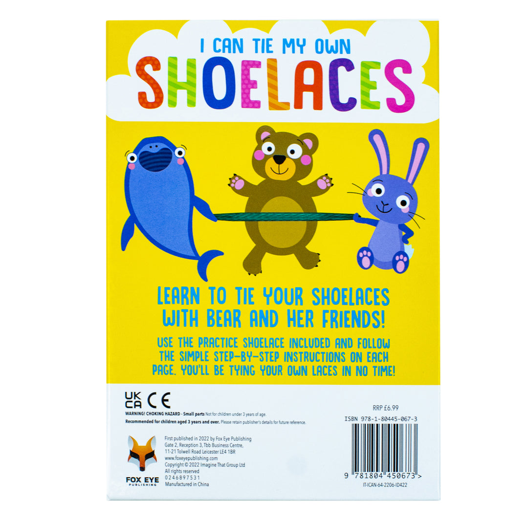 I Can Tie My Own Shoelaces – Fun & Educational Book for Kids | Teach Independence, Motor Skills & Early Learning for Ages 3+| Children's Activity Book