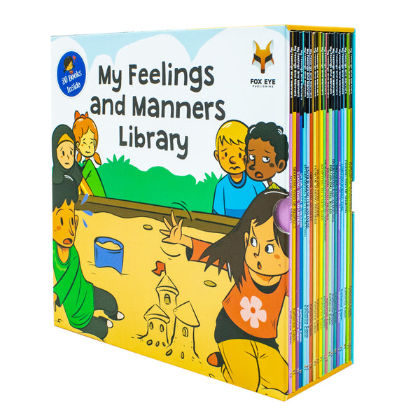 My Feelings and Manners Library 20 Books Box set Collection Behaviour Emotions