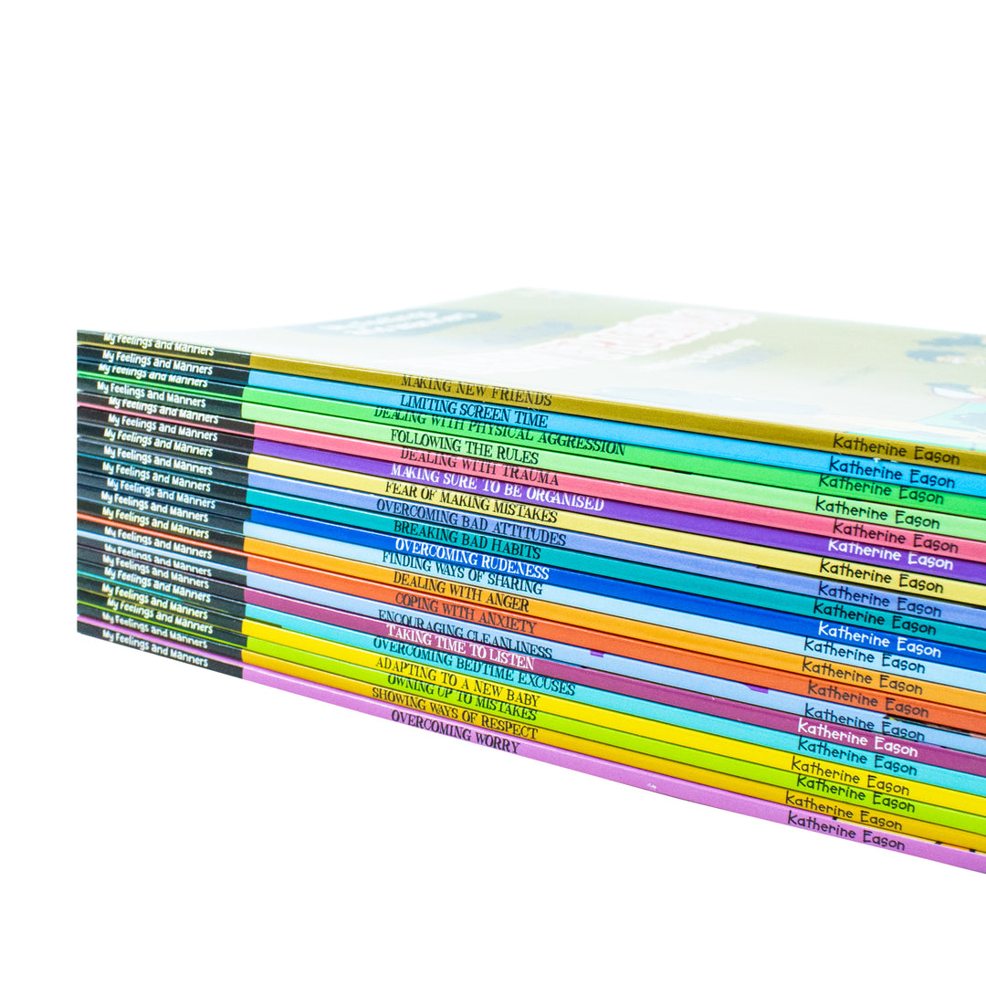 My Feelings and Manners Library 20 Children Books Box set Collection Behaviour Emotions ADHD