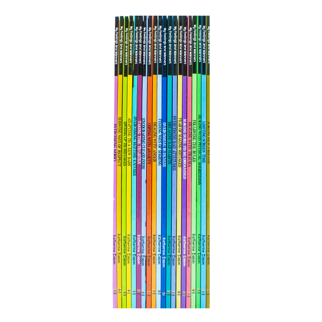 My Feelings and Manners Library 20 Children Books Box set Collection Behaviour Emotions ADHD