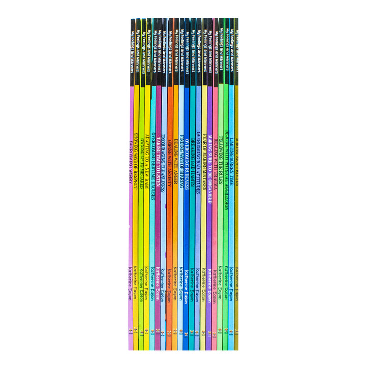 My Feelings and Manners Library 20 Children Books Box set Collection Behaviour Emotions ADHD