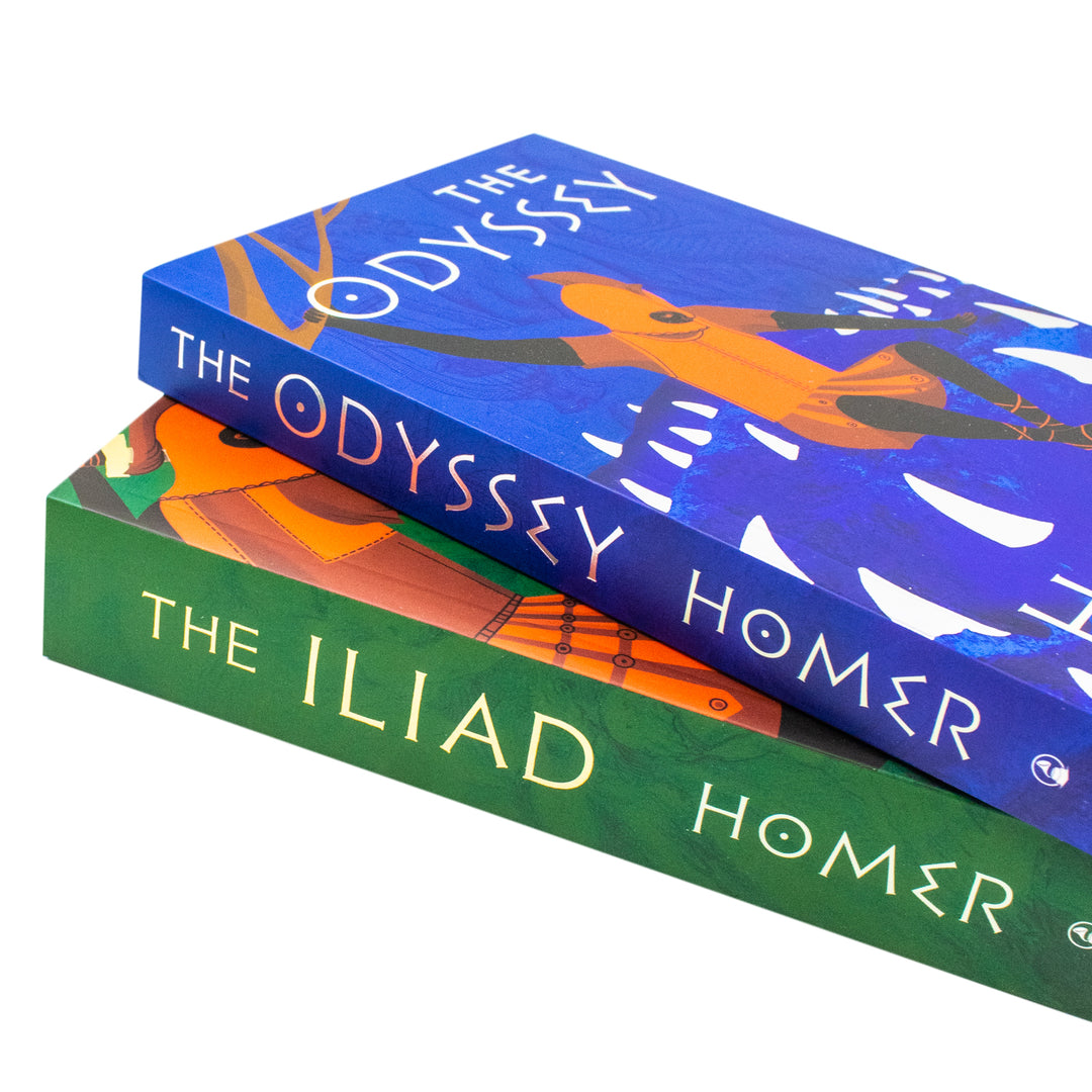 The Homer Collection 2 Book Collection Box Set – The Iliad & The Odyssey | Classic Ancient Greek Epic Poetry | Paperback