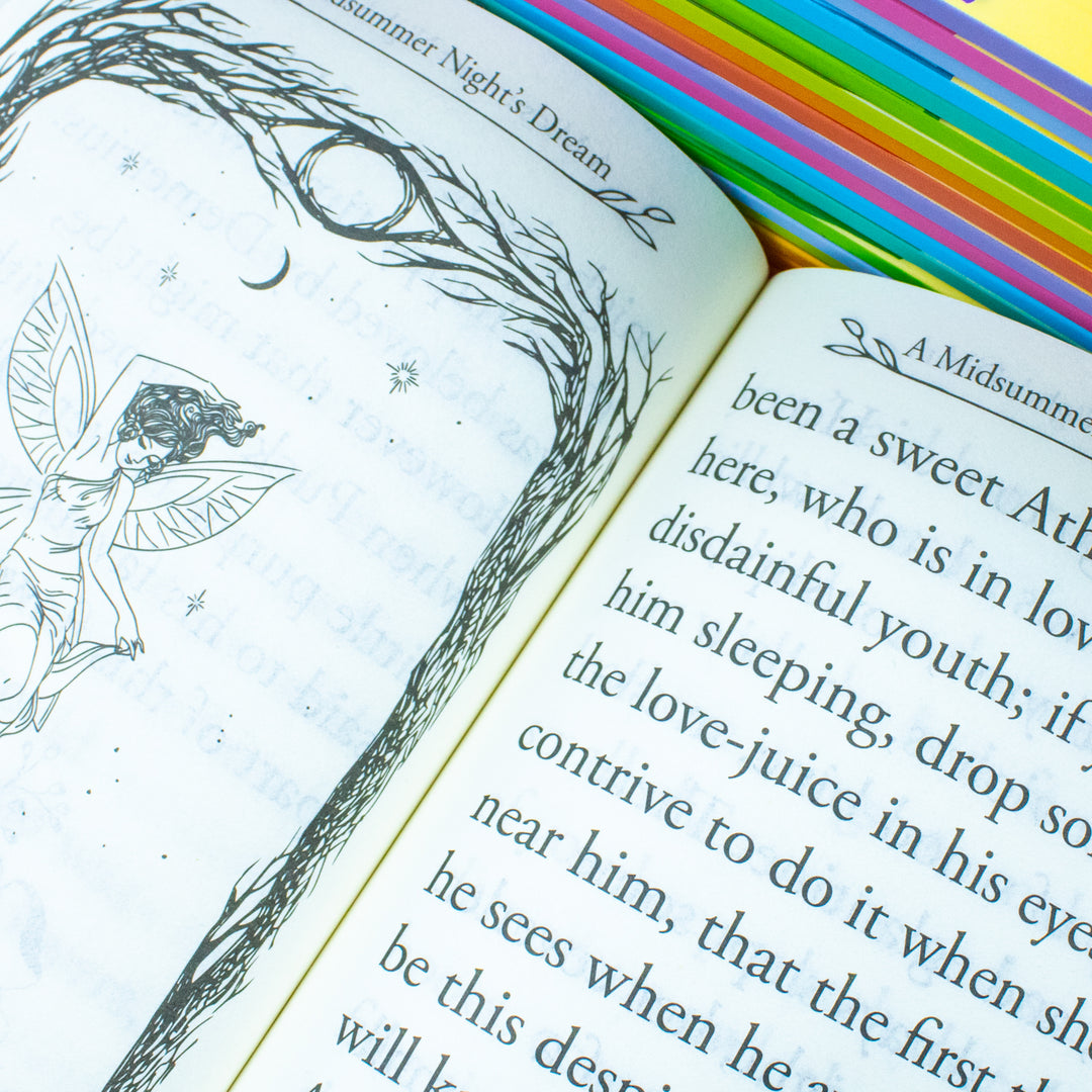 Shakespeare's Stories for Young Readers – 20-Book Set Collection | Classic Tales, Children's Literature, Fiction, Education, Creativity & Storytelling