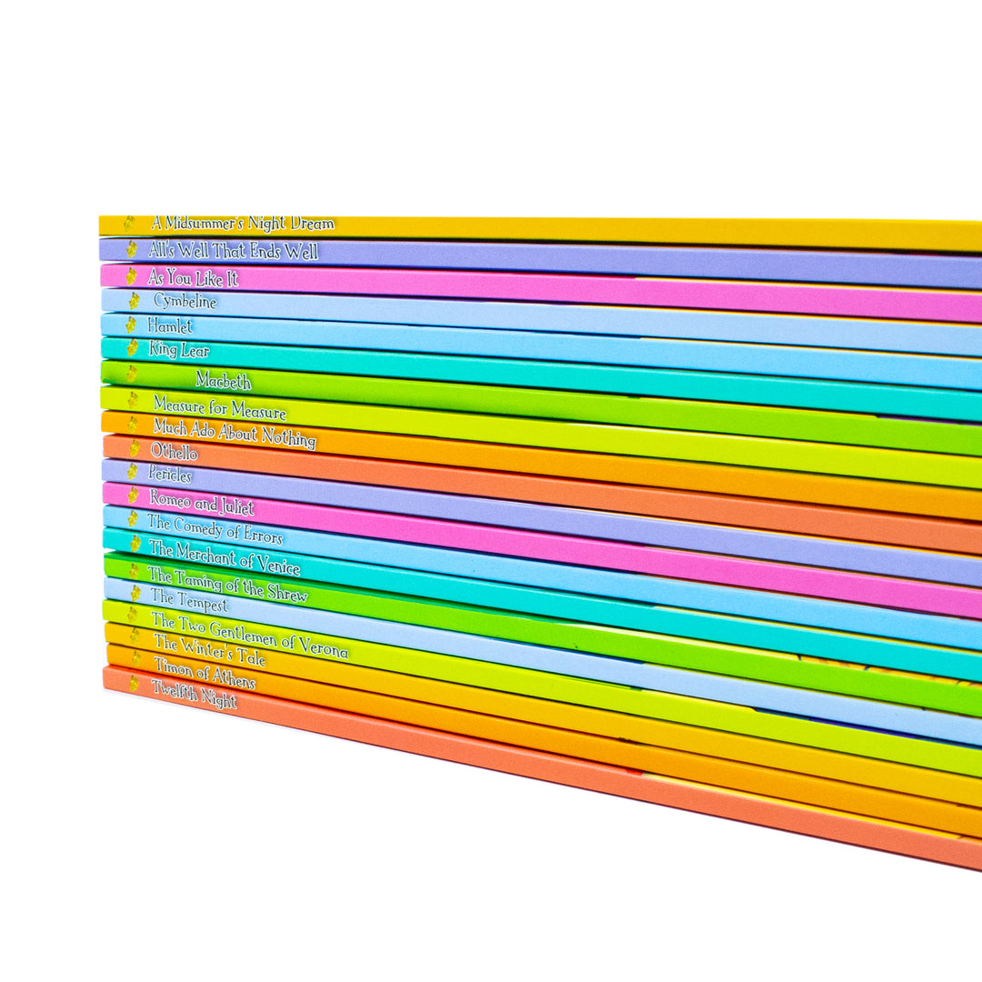 Shakespeare's Stories for Young Readers – 20-Book Set Collection | Classic Tales, Children's Literature, Fiction, Education, Creativity & Storytelling