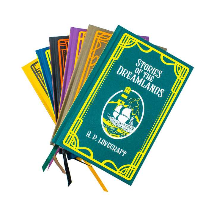 The H.P. Lovecraft 6 Book Hardback Collection: Macrabre Tales, Stories of the Dreamlands, The Randolph Carter Tales,The Call of Cthulhu & Other Stories