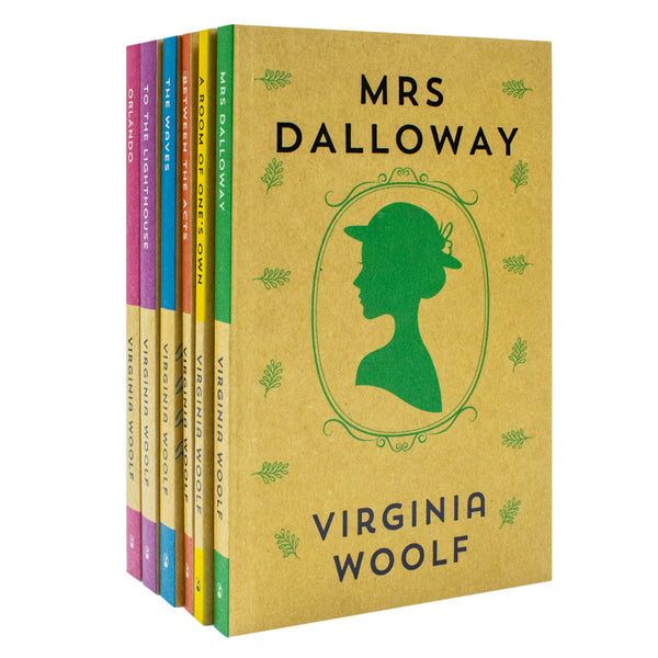 Virginia Woolf 6 books set (Between the Acts, The Waves, Orlando, To the Lighthouse, A Room, Mrs Dalloway)