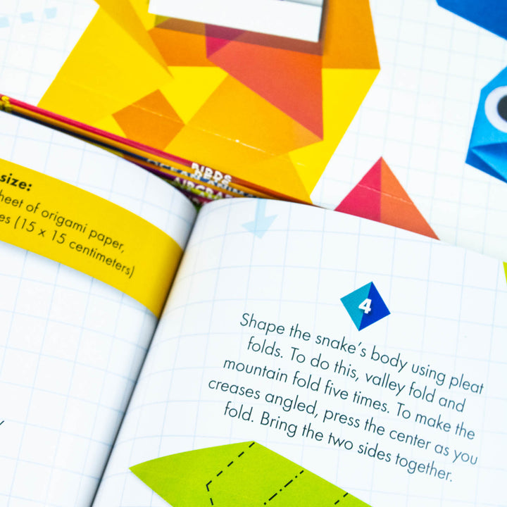 Step-by-Step Guide to Easy Origami for Beginners – 8 Book Set: Fun Paper Crafts for Kids with Birds, Dinosaurs, Pets, Animals & Creative Activities