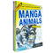 Step By Step Guide How To Draw Manga and Anime For Beginners 6 Books Set Collection: (Animals, Dinosaurs, Dragons, Matiral Arts Figures, Monsters, Superheroes)