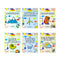Flowchart Explorers Earth Science STEM 6 Books Set (Landforms, Natural Resources, Pollution, Rock Cycle, Water Cycle, Weather)