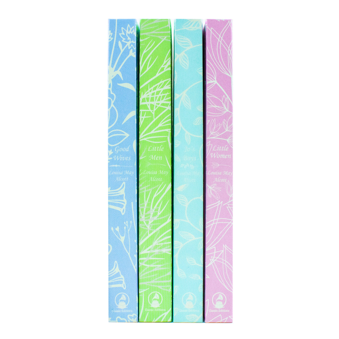 The Little Women Series | 4-Book Collection by Louisa May Alcott | Classic literature, sisterhood, family, friendship, coming-of-age, timeless tales