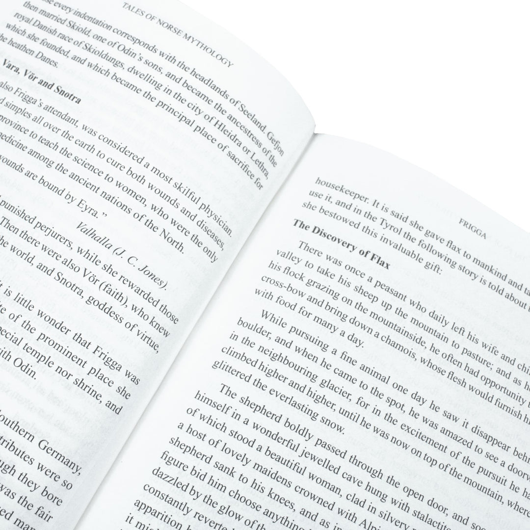 Tales of Norse Mythology Book by Helen A. Guerber | Epic Viking Legends, Gods & Ancient Myths in a Stunning Leather-Bound Collector’s Edition