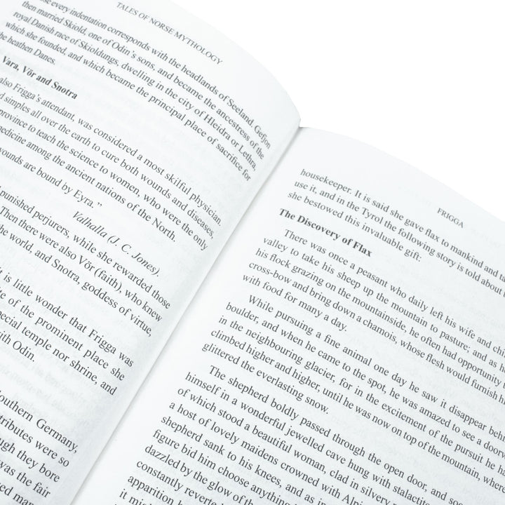 Tales of Norse Mythology Book by Helen A. Guerber | Epic Viking Legends, Gods & Ancient Myths in a Stunning Leather-Bound Collector’s Edition