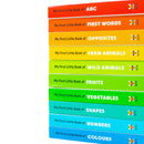 My First Little Library – 10 Board Books Set Collection | Early Learning for Babies & Toddlers (ABC, Numbers, Shapes, Colors, Animals & More)