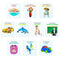 My Little Library – 10-Book Set Collection | Early Learning Board Books for Babies & Toddlers (Animals, Transport, Food, Toys, People & More)