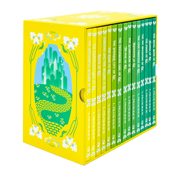 The Wizard of Oz 15-Book Hardcover Collection for Young Readers–Classic Illustrated Fantasy Adventure Tales of Magic Imagination Fun & Family Series